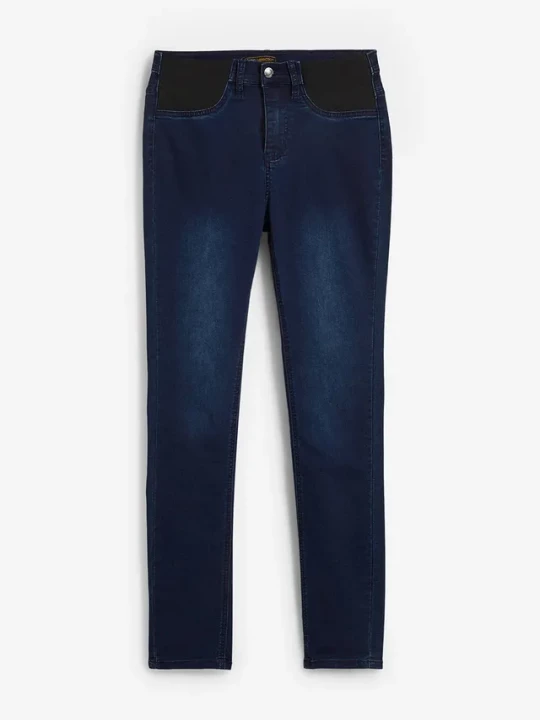 Obrázek produktu Dżinsy Skinny, mid waist, ze stretchem BonPrix niebieski