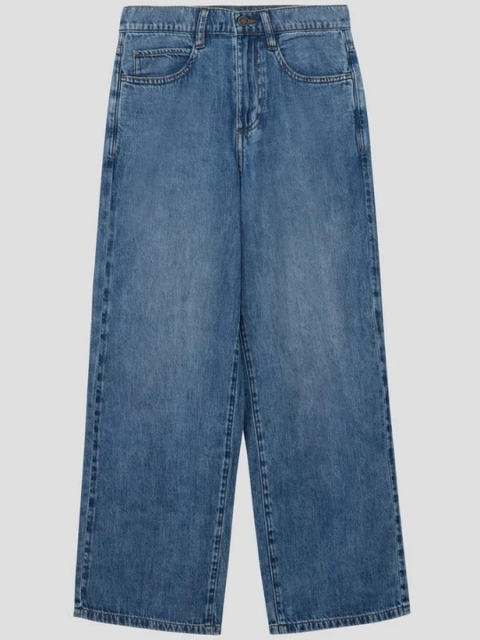 Obrázek produktu Džíny Baggy / Relaxed Fit / Mid Rise / Wide Leg s.Oliver modrá