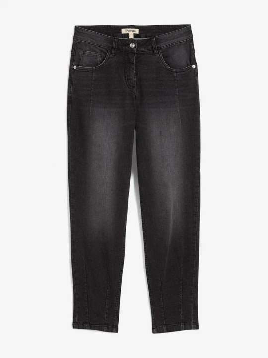 Obrázek produktu Džíny Barrel, Mid Waist BonPrix