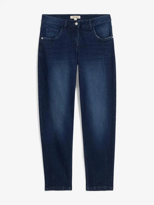 Obrázek produktu Džíny Barrel, Mid Waist BonPrix