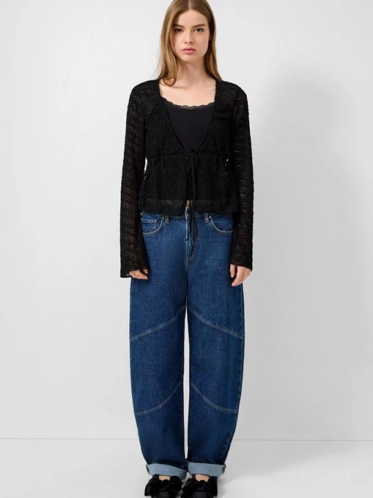 Obrázek produktu Džíny Barrel / Relaxed Fit / High Rise / Wide Leg QS modrá