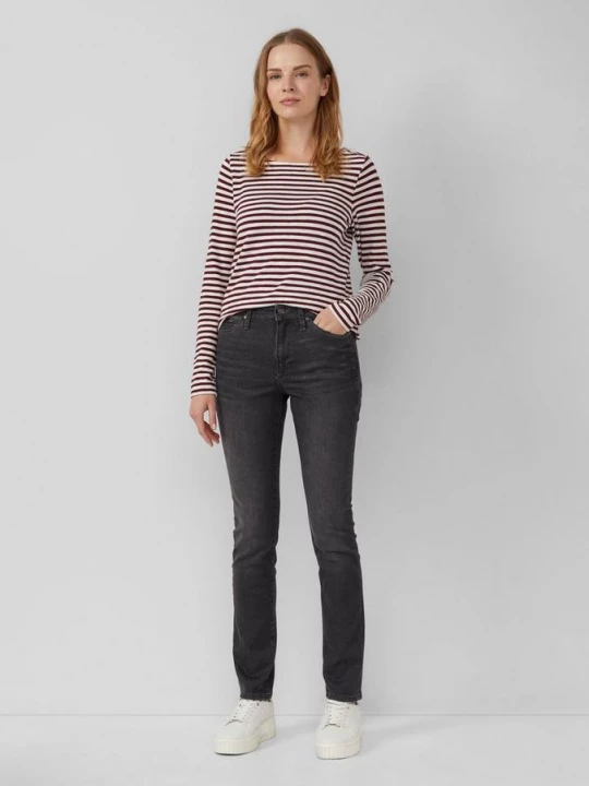 Obrázek produktu Džíny Betsy / Slim Fit / Mid Rise / Slim Leg / Střih s 5 kapsami s.Oliver šedá