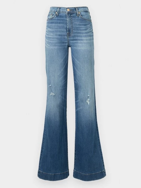 Obrázek produktu Džíny Bootcut 7 For All Mankind šedomodrý denim