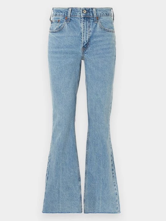 Obrázek produktu Džíny Bootcut Abercrombie & Fitch modrý denim