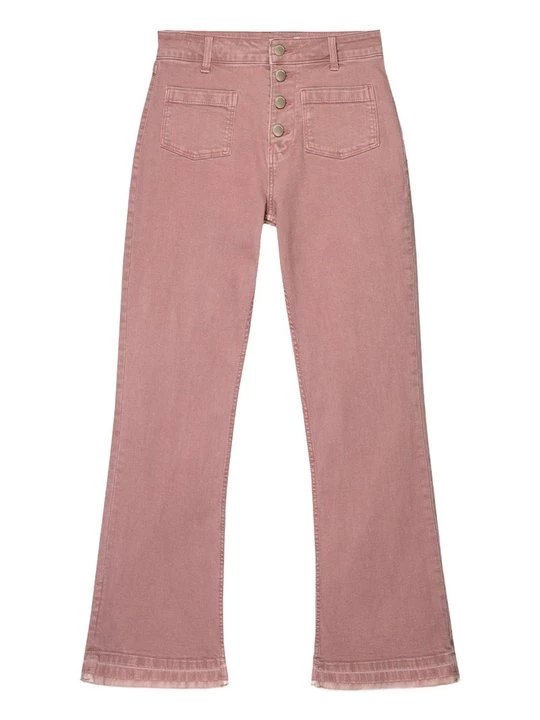 Obrázek produktu Džíny Bootcut Bershka růžová