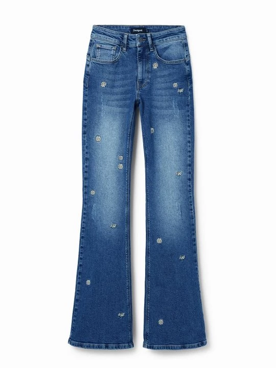 Obrázek produktu Džíny Bootcut Desigual modrá