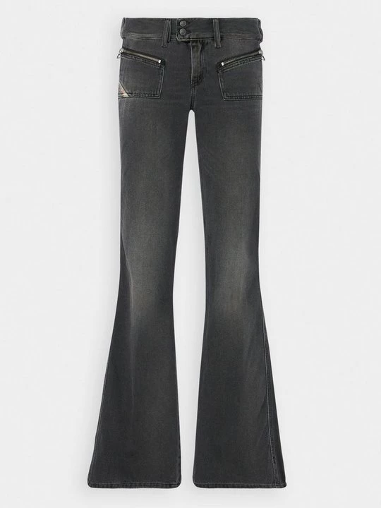 Obrázek produktu Džíny Bootcut Diesel černý denim