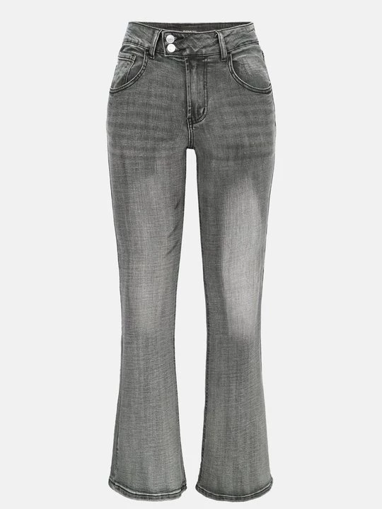 Obrázek produktu Džíny Bootcut Even&Odd By Zalando šedý denim