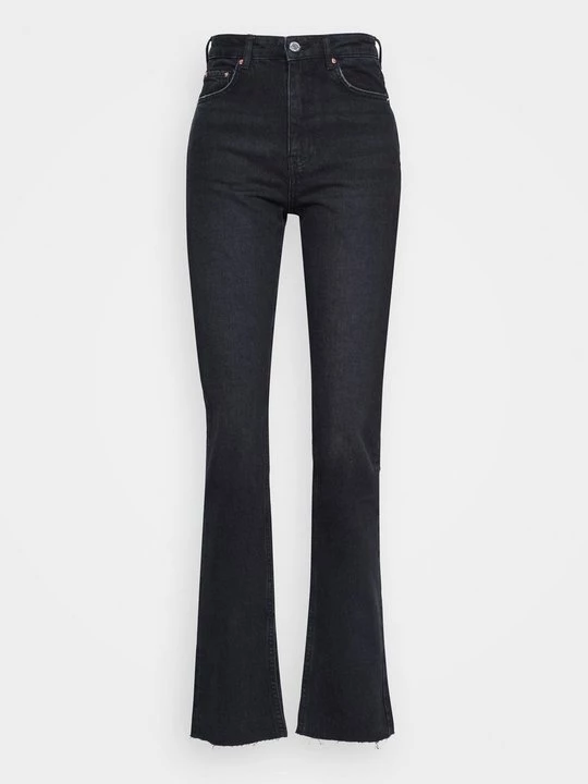 Obrázek produktu Džíny Bootcut Gina Tricot černý denim