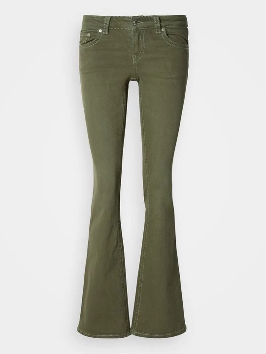 Obrázek produktu Džíny Bootcut Gina Tricot zelená