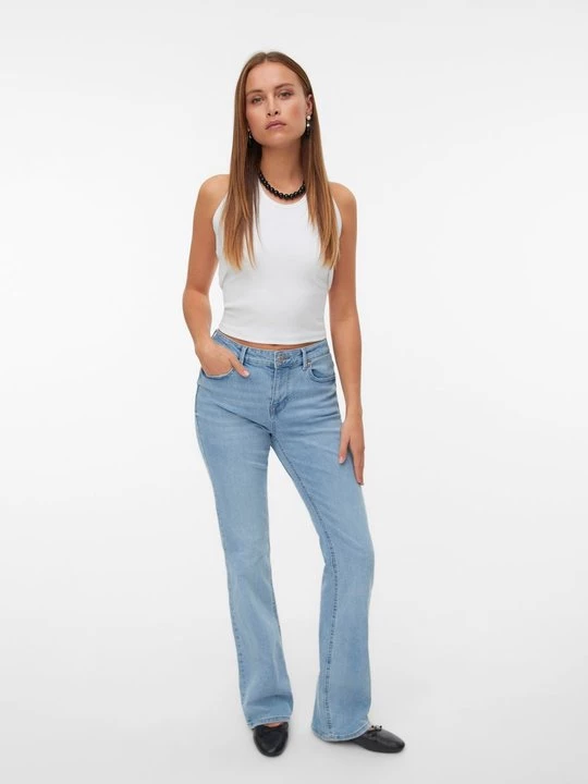 Obrázek produktu Džíny Bootcut Vero Moda světlemodrý denim