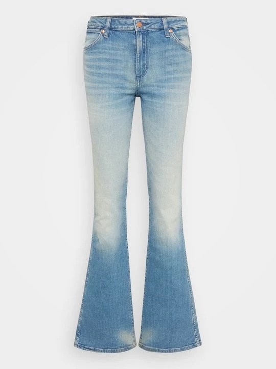 Obrázek produktu Džíny Bootcut Wrangler šedomodrý denim