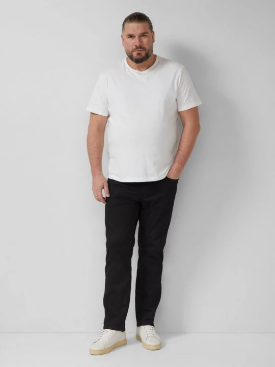 Obrázek produktu Džíny Casby / Relaxed Fit / Mid Rise / Straight Leg / streč s.Oliver černá