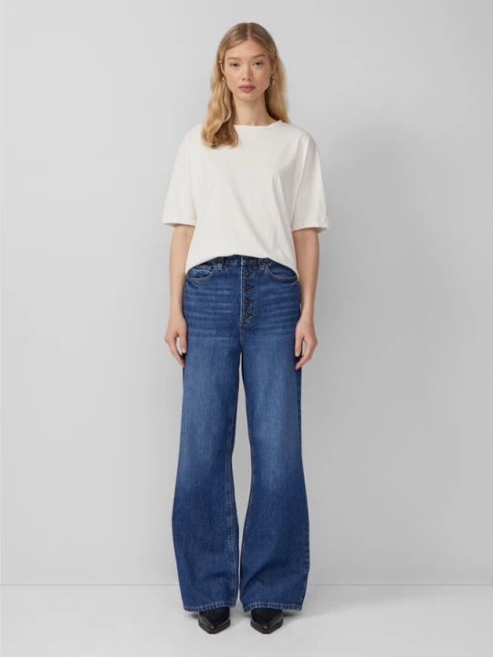 Obrázek produktu Džíny Catie / Slim Fit / High Rise / Wide Leg QS modrá
