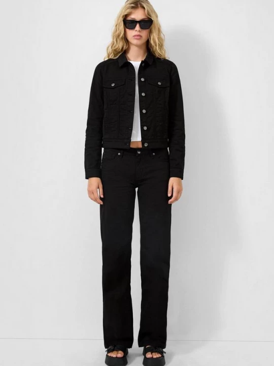 Obrázek produktu Džíny Catie / Slim Fit / Mid Rise / Wide Leg QS černá