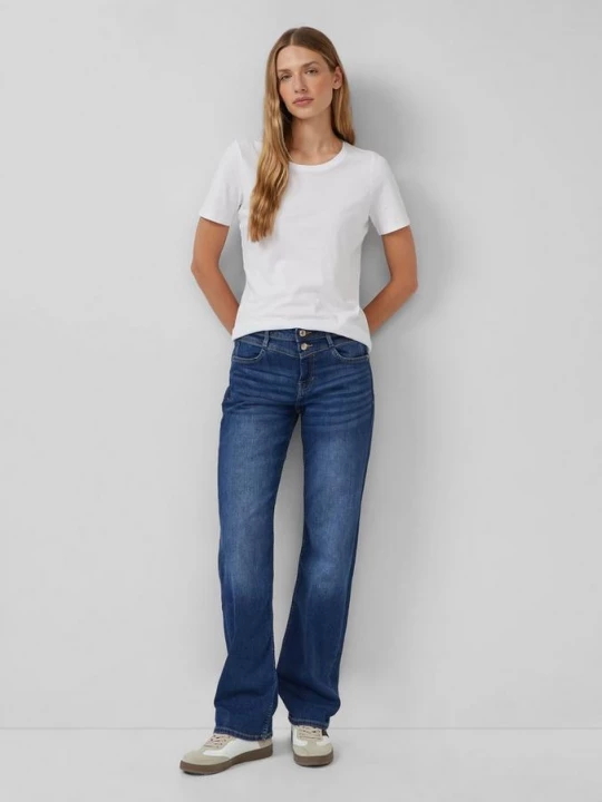 Obrázek produktu Džíny Karolin / regular fit / mid rise / straight leg / double waist look s.Oliver modrá