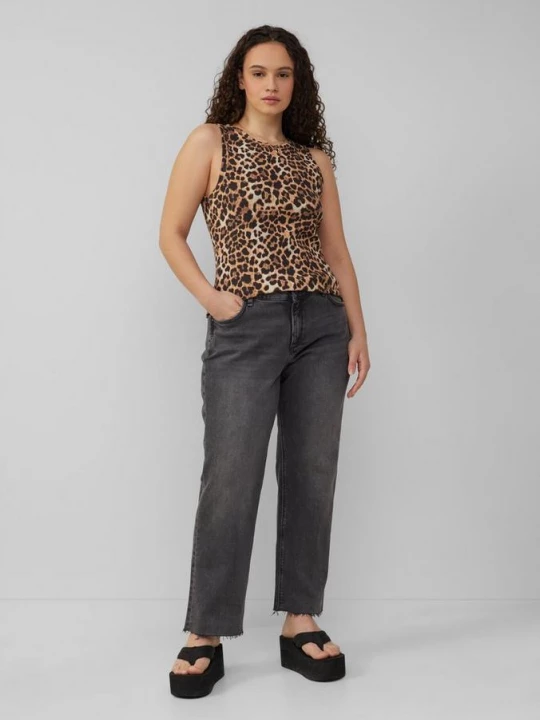 Obrázek produktu Džíny ke kotníkům / Slim Fit / Mid Rise / Straight Leg QS
