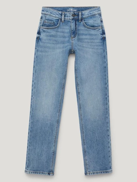 Obrázek produktu Džíny Pete / Regular Fit / Mid Rise / Straight Leg s.Oliver modrá