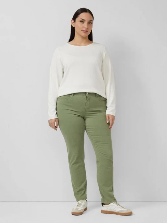 Obrázek produktu Džíny / Regular Fit / Mid Rise / Slim Leg s.Oliver olivová