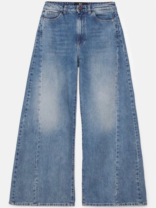 Obrázek produktu Džíny Relaxed Fit 3x1 světlemodrý denim