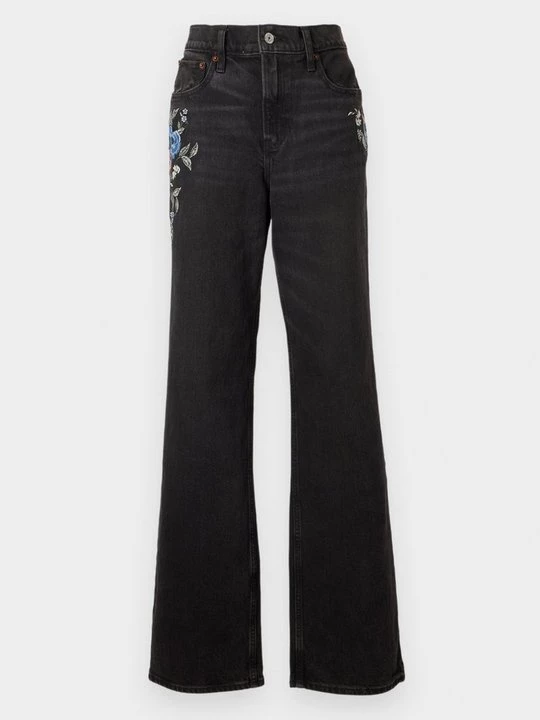 Obrázek produktu Džíny Relaxed Fit Abercrombie & Fitch černý denim