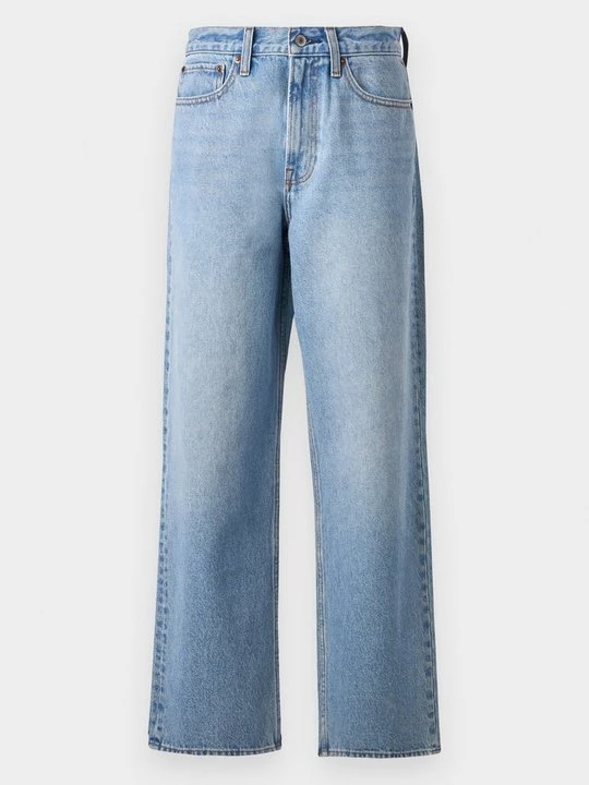Obrázek produktu Džíny Relaxed Fit Abercrombie & Fitch modrý denim