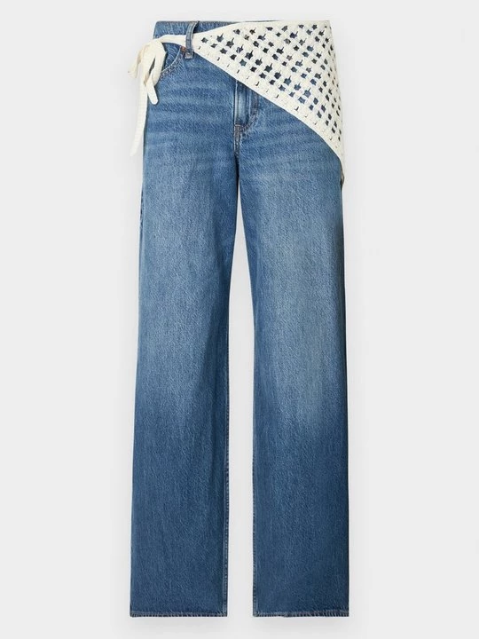Obrázek produktu Džíny Relaxed Fit Abercrombie & Fitch modrý denim