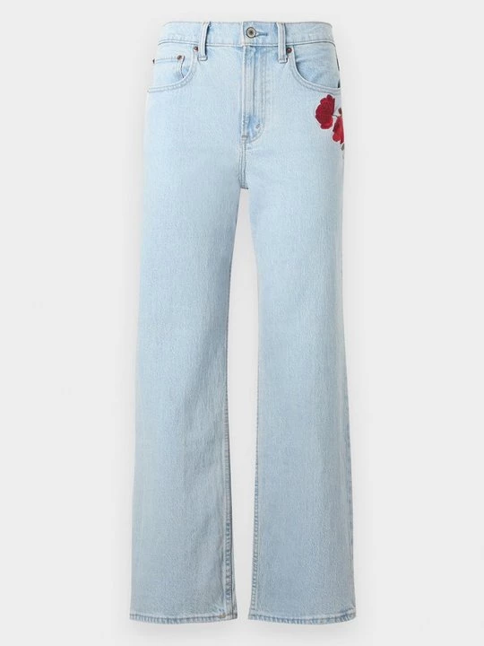 Obrázek produktu Džíny Relaxed Fit Abercrombie & Fitch světlemodrý denim