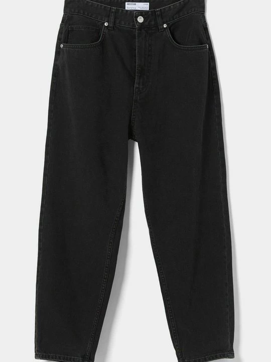 Obrázek produktu Džíny Relaxed Fit Bershka černá