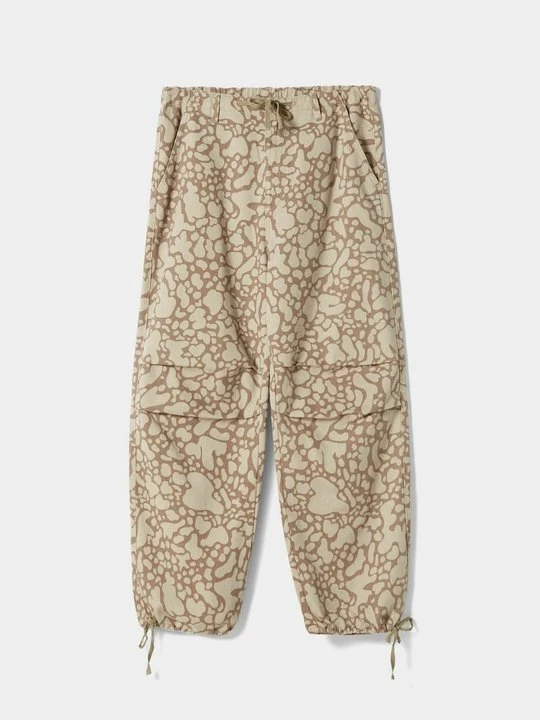 Obrázek produktu Džíny Relaxed Fit Bershka hnědá