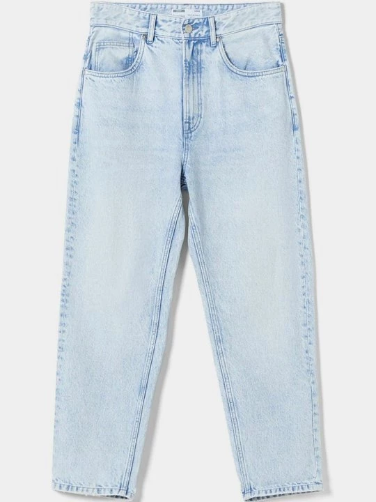 Obrázek produktu Džíny Relaxed Fit Bershka světle modrá