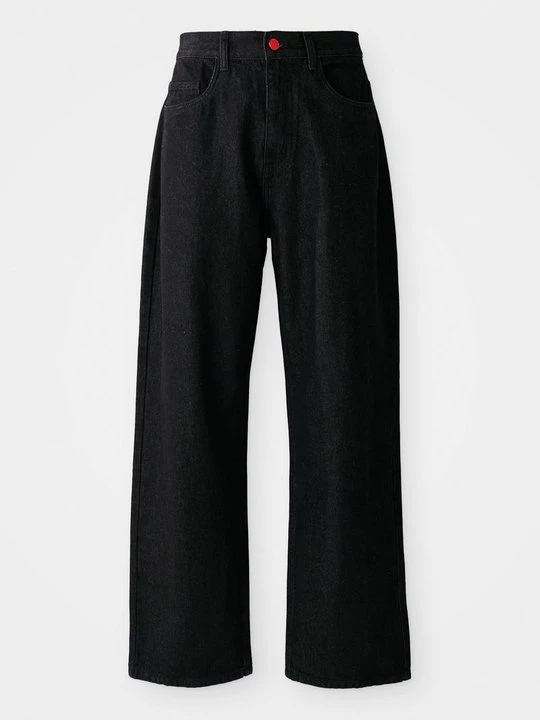 Obrázek produktu Džíny Relaxed Fit BeWider černý denim
