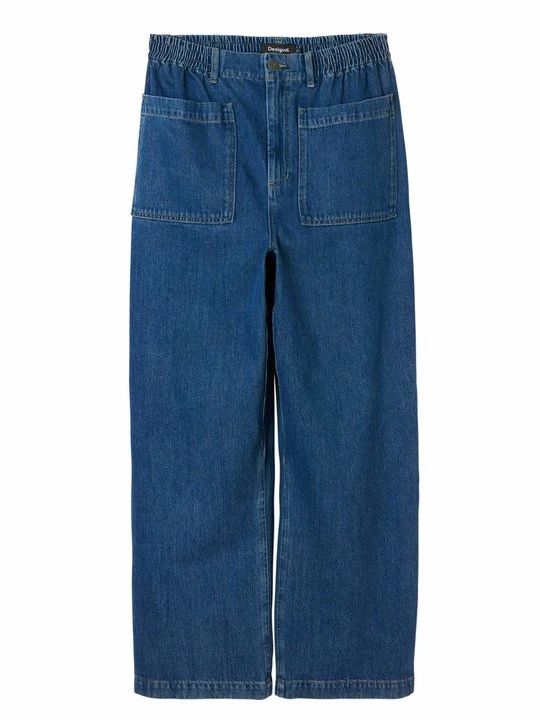 Obrázek produktu Džíny Relaxed Fit Desigual modrá