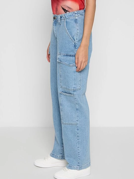 Obrázek produktu Džíny Relaxed Fit Desigual sepraný denim