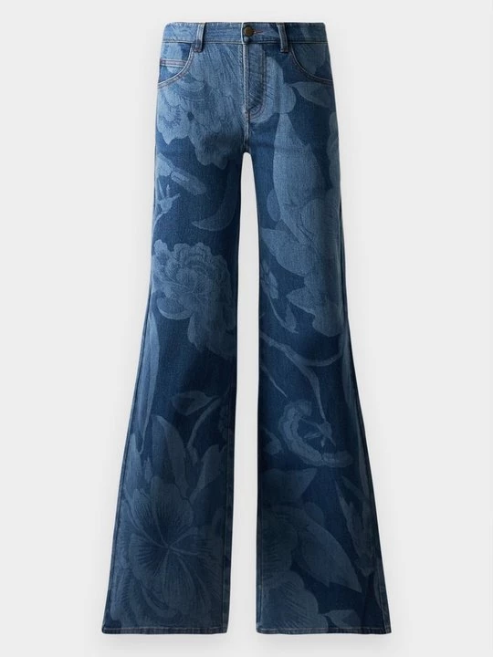 Obrázek produktu Džíny Relaxed Fit Diane Von Furstenberg modrá