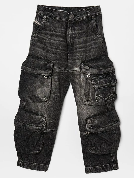 Obrázek produktu Džíny Relaxed Fit Diesel modrý denim