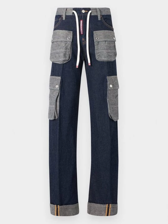 Obrázek produktu Džíny Relaxed Fit Dsquared2 modrý denim
