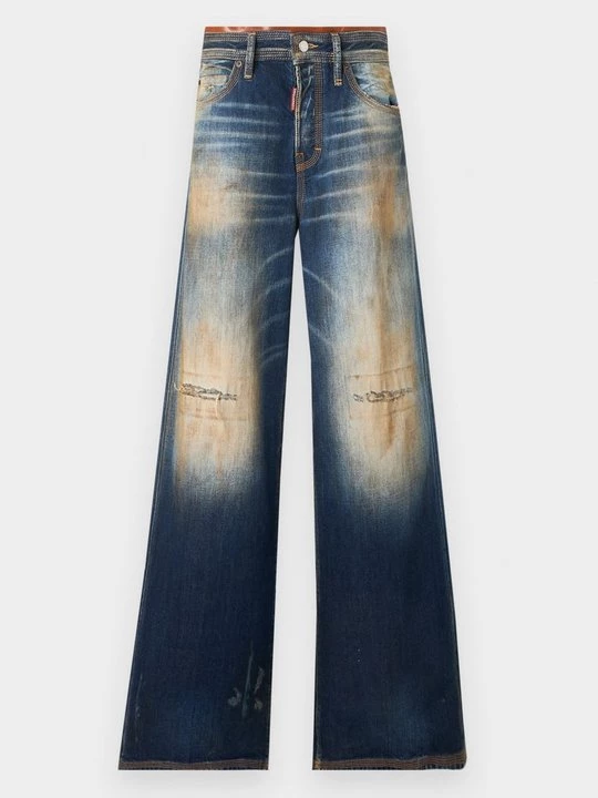 Obrázek produktu Džíny Relaxed Fit Dsquared2 tmavomodrý denim