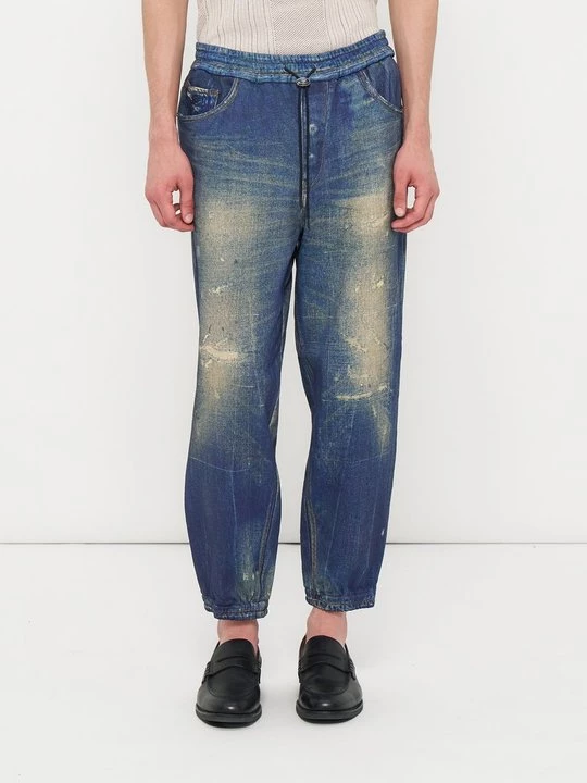 Obrázek produktu Džíny Relaxed Fit Emporio Armani modrý denim