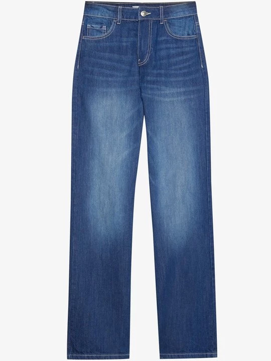 Obrázek produktu Džíny Relaxed Fit Even&Odd tmavomodrý denim