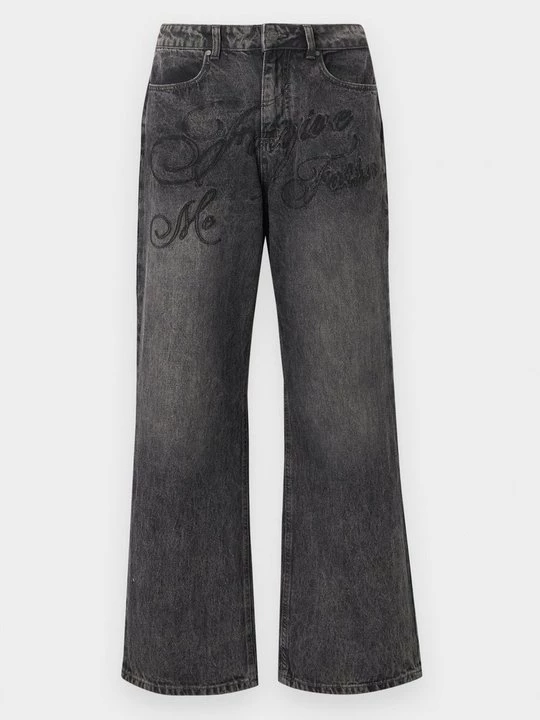 Obrázek produktu Džíny Relaxed Fit FAVELA černý denim