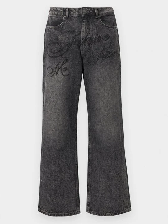 Obrázek produktu Džíny Relaxed Fit FAVELA černý denim