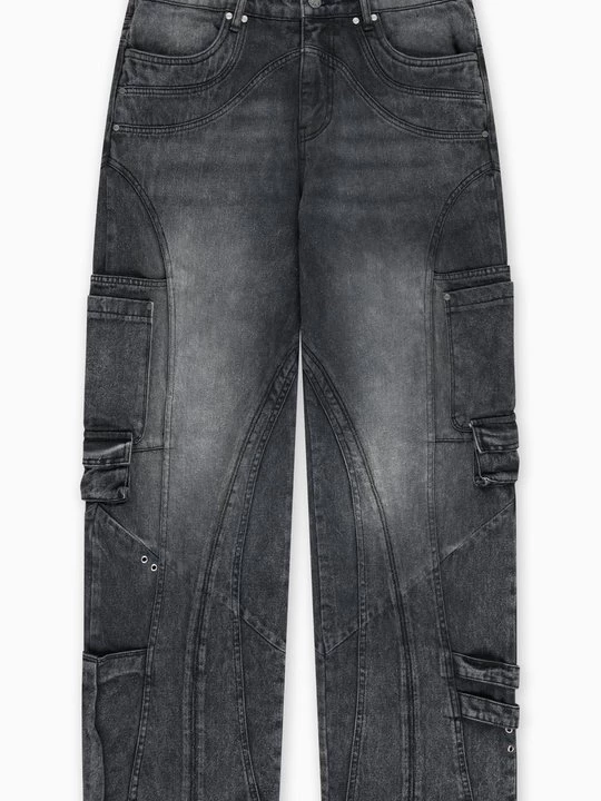 Obrázek produktu Džíny Relaxed Fit FAVELA šedý denim
