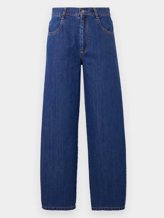 Obrázek produktu Džíny Relaxed Fit Henrik Vibskov modrý denim