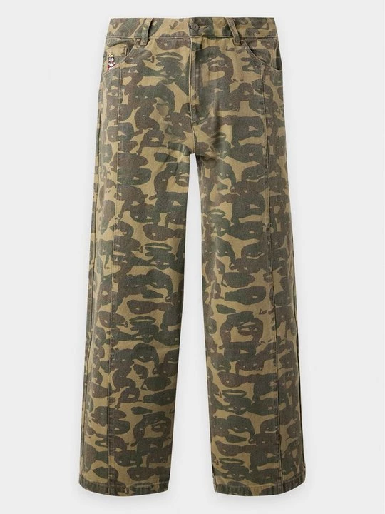 Obrázek produktu Džíny Relaxed Fit Kidsuper zelená