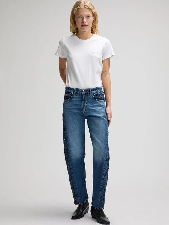 Obrázek produktu Wide leg Lee modrý denim