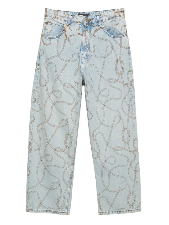 Obrázek produktu Džíny Relaxed Fit PULL&BEAR šedomodrý denim