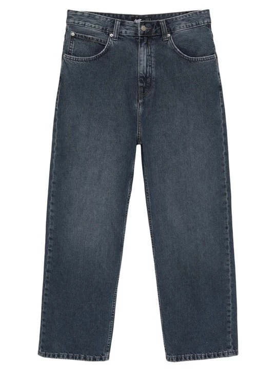 Obrázek produktu Džíny Relaxed Fit PULL&BEAR tmavomodrý denim