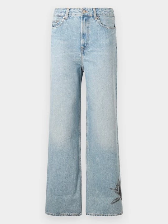 Obrázek produktu Džíny Relaxed Fit Samsøe Samsøe světlemodrý denim