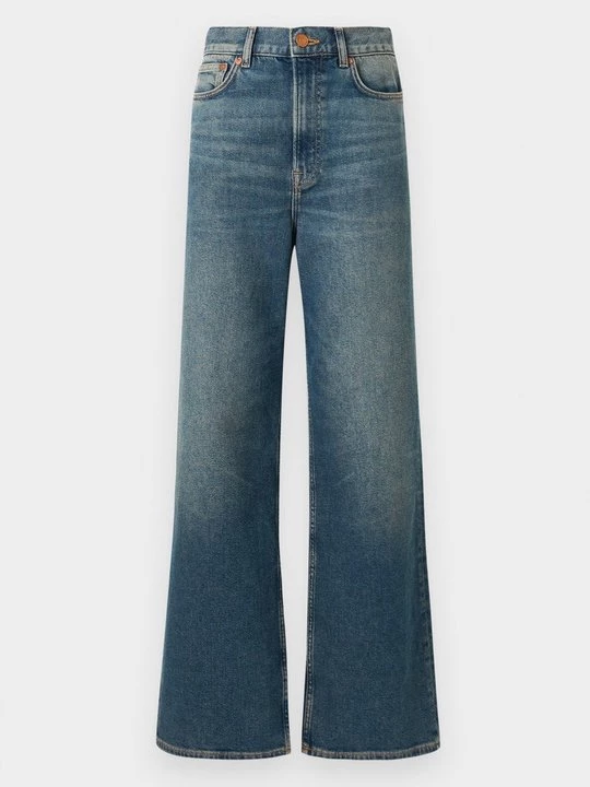 Obrázek produktu Džíny Relaxed Fit Samsøe Samsøe tmavomodrý denim